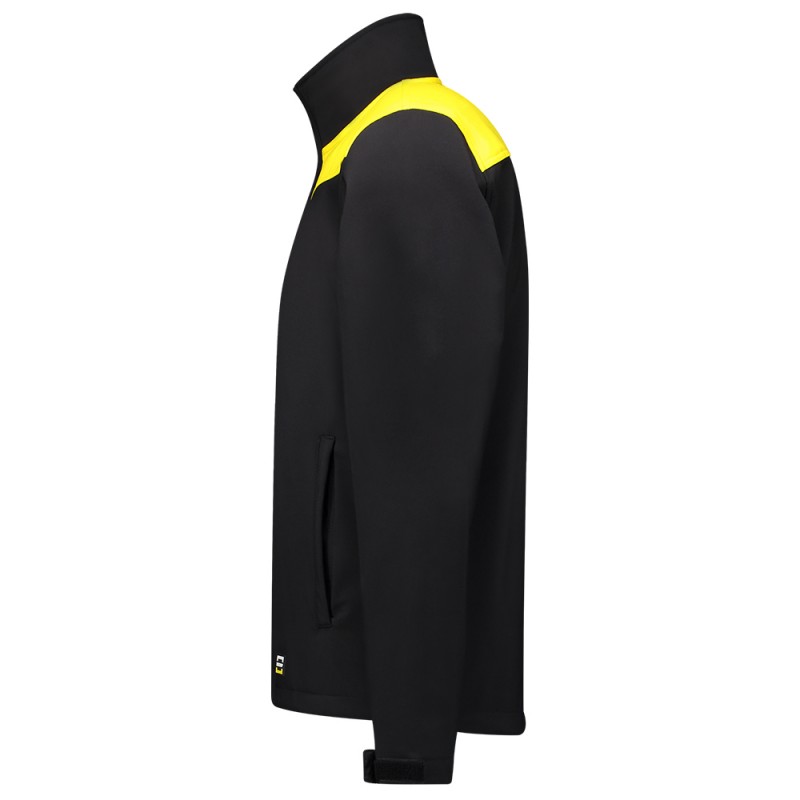 TRICORP 402021 Softshell Bicolor Naden black-yellow
