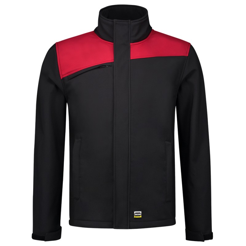 TRICORP 402021 Softshell Bicolor Naden black-red