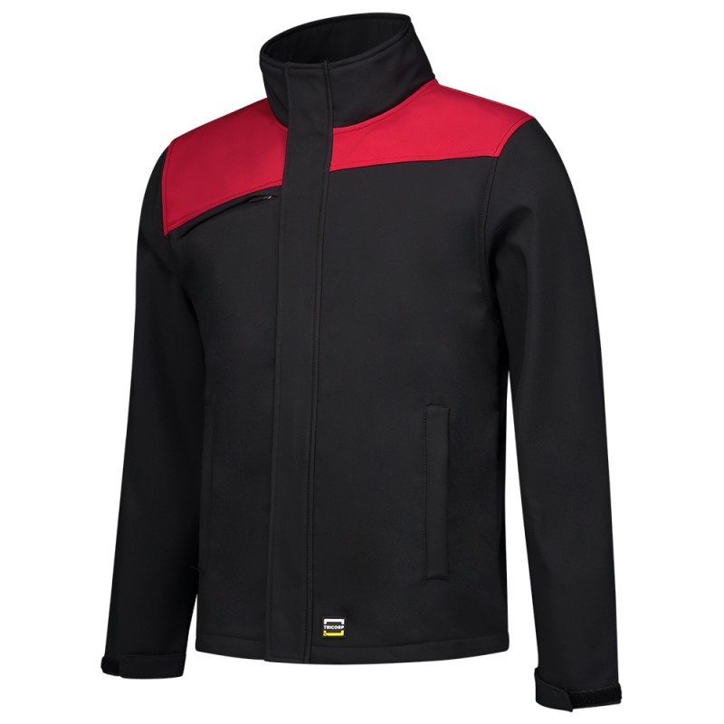 TRICORP 402021 Softshell Bicolor Naden black-red