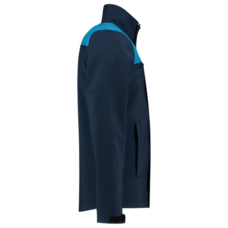 TRICORP 402021 Softshell Bicolor Naden ink-turquoise