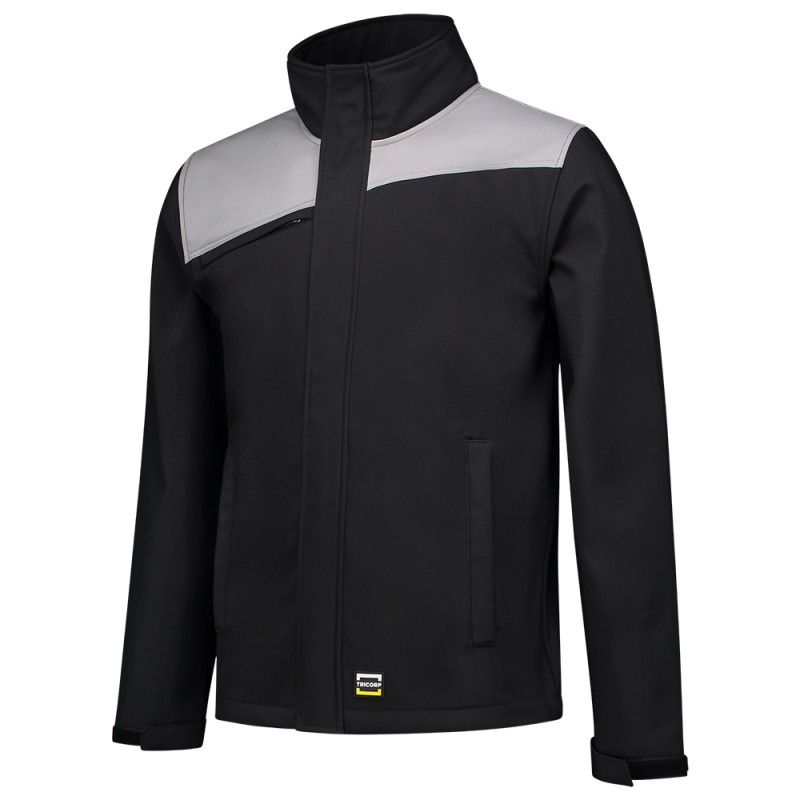 TRICORP 402021 Softshell Bicolor Naden black-grey