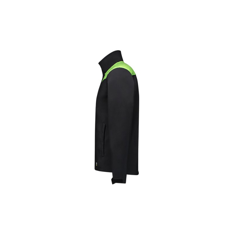 TRICORP 402021 Softshell Bicolor Naden black-lime
