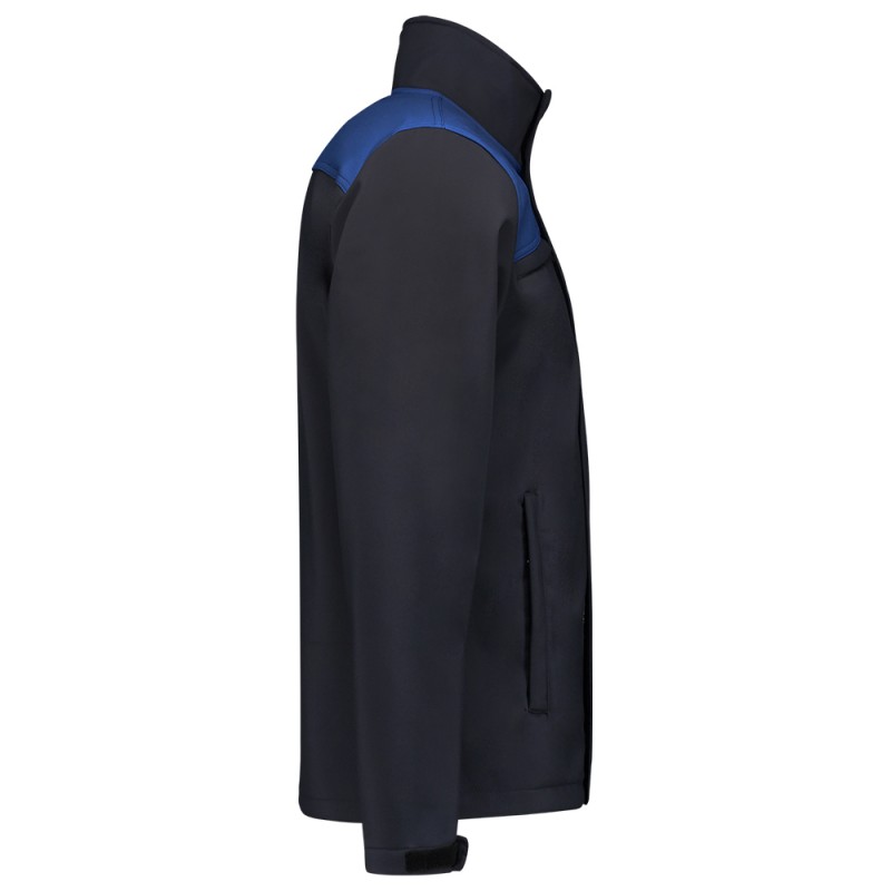 TRICORP 402021 Softshell Bicolor Naden navy-royalblue
