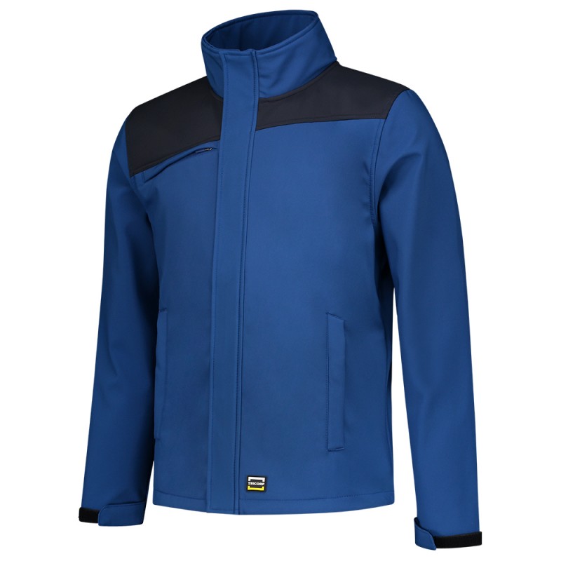 TRICORP 402021 Softshell Bicolor Naden royalblue-navy