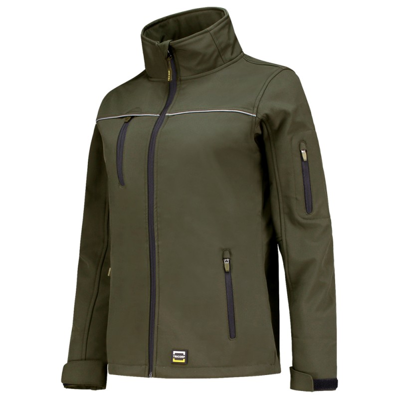 TRICORP 402009 Softshell Luxe Dames army