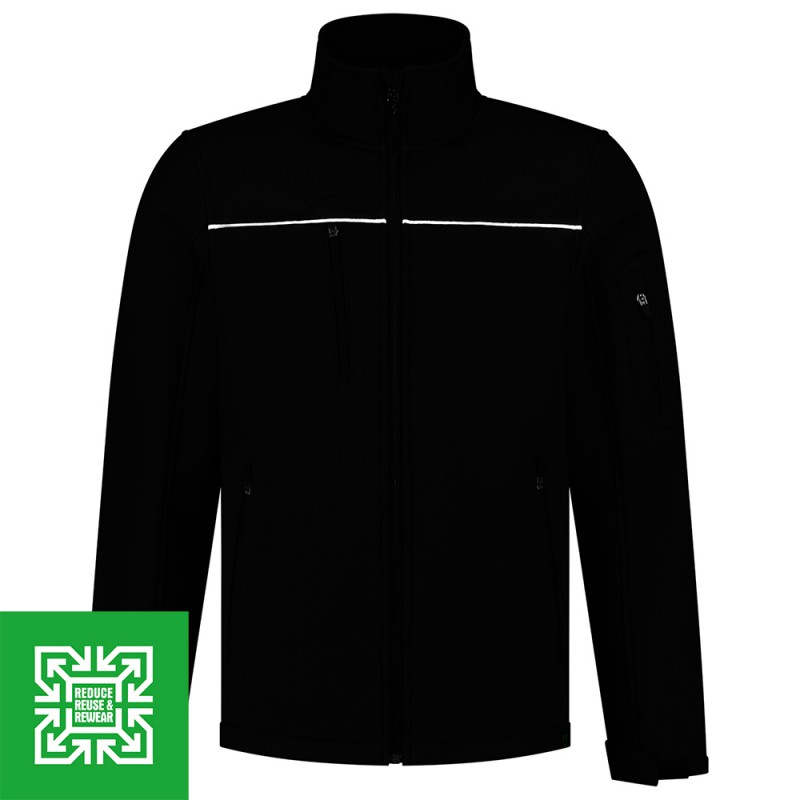 TRICORP 402701 Softshell Luxe Rewear zwart