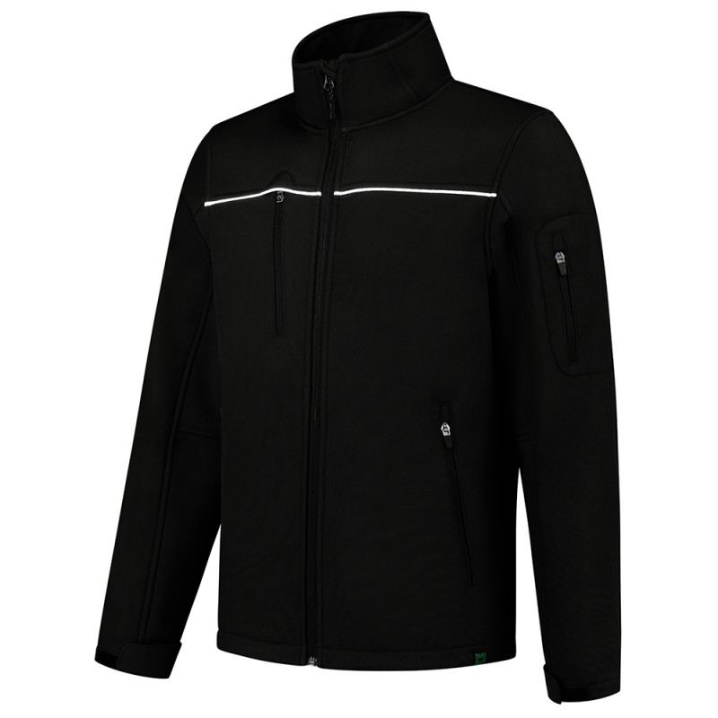 TRICORP 402701 Softshell Luxe Rewear donkergrijs