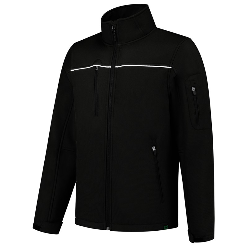 TRICORP 402701 Softshell Luxe Rewear donkergrijs TRICORP 402701 Softshell Luxe Rewear donkergrijs