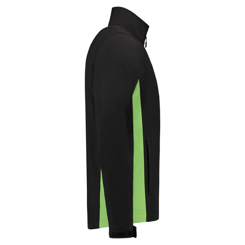 TRICORP 402002/TJ2000 Softshell Bicolor black-lime