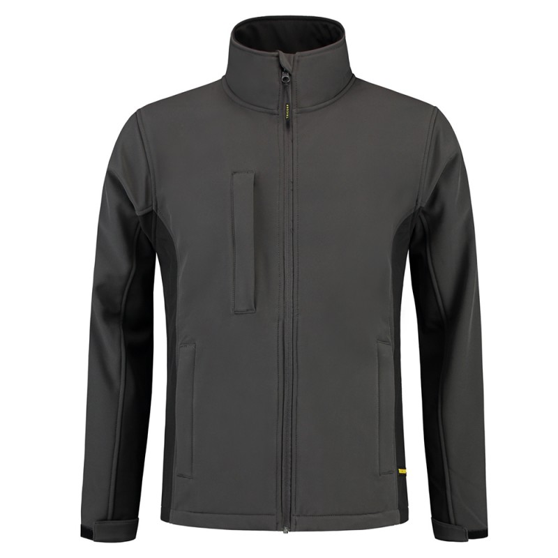 TRICORP 402002/TJ2000 Softshell Bicolor darkgrey-black