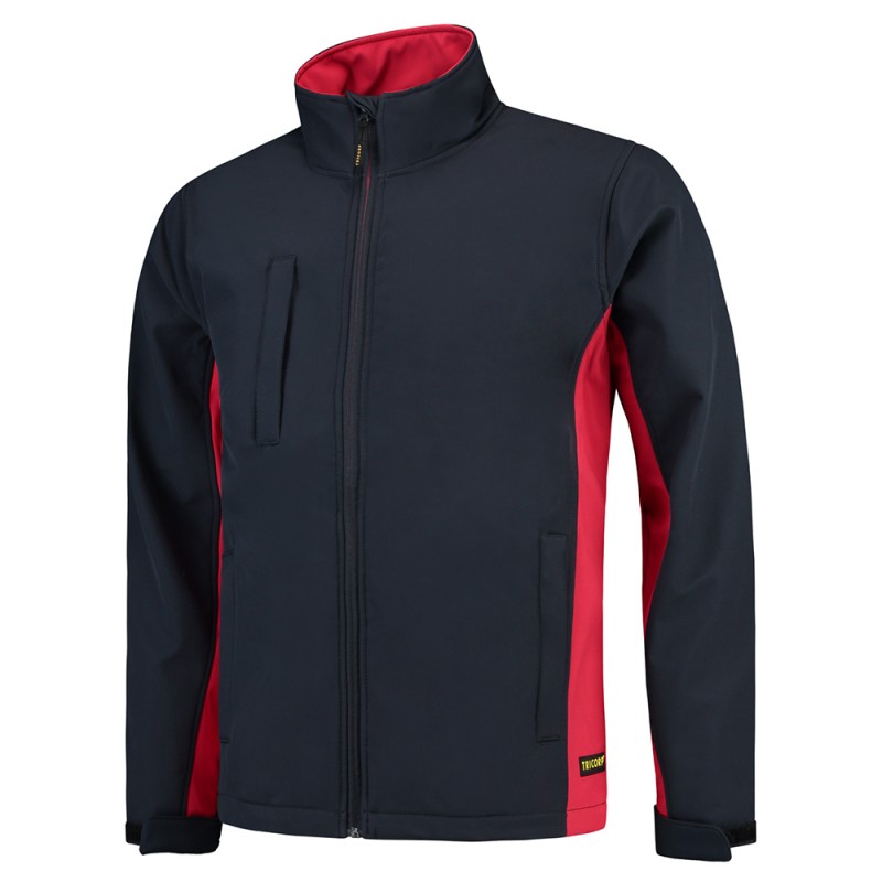 TRICORP 402002/TJ2000 Softshell Bicolor navy-red