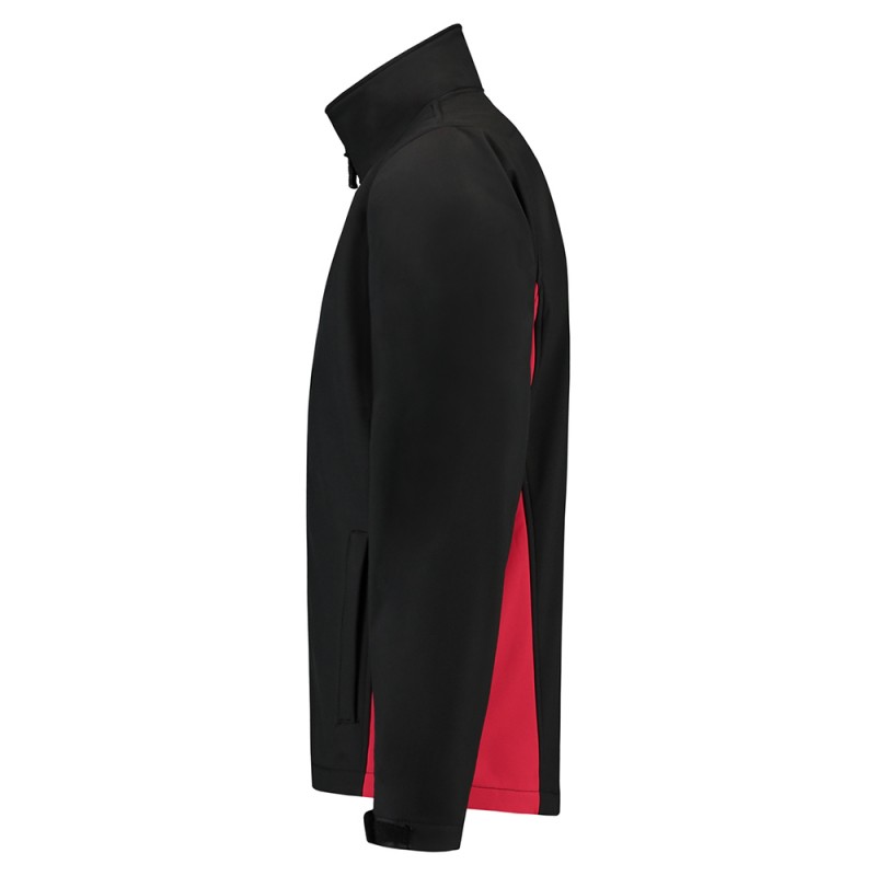 TRICORP 402002/TJ2000 Softshell Bicolor black-red