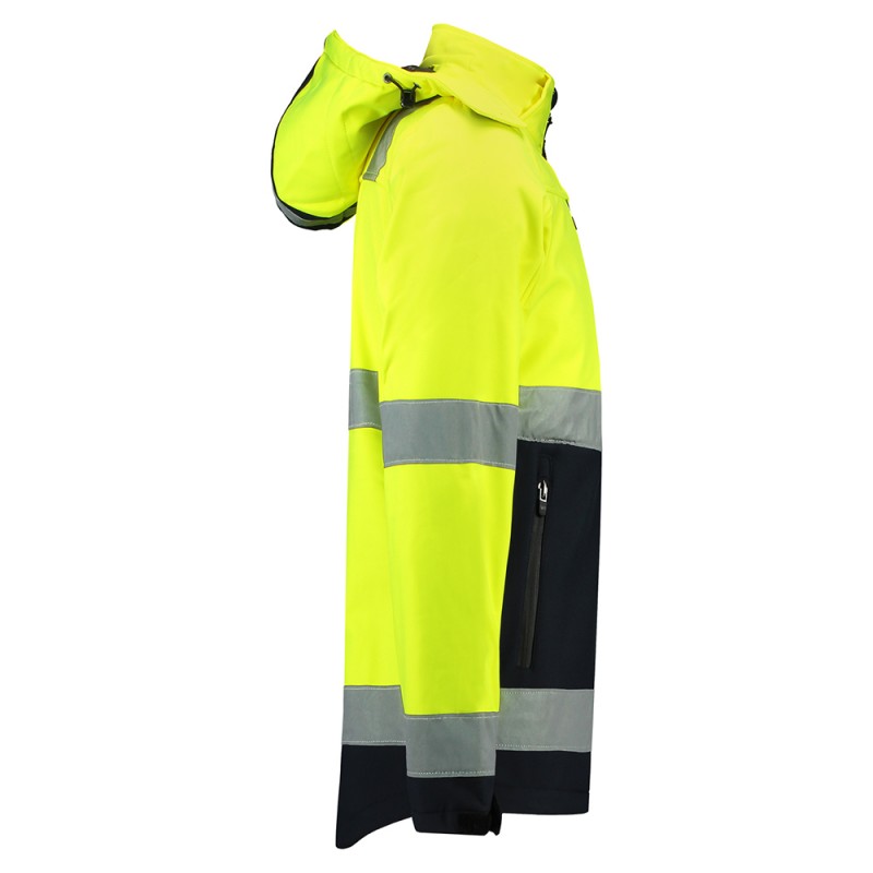 TRICORP 403007/TSE3001 Softshell ISO20471 Bicolor fluor yellow-navy
