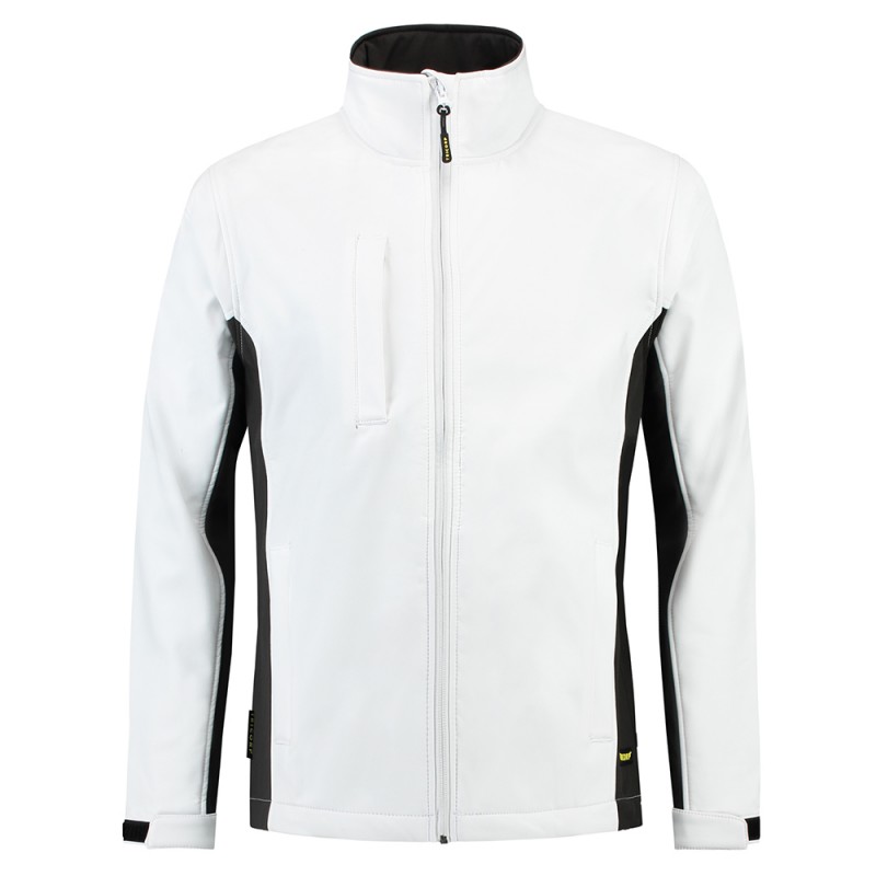 TRICORP 402002/TJ2000 Softshell Bicolor white-darkgrey