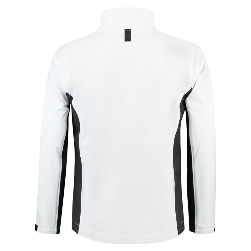 TRICORP 402002/TJ2000 Softshell Bicolor white-darkgrey