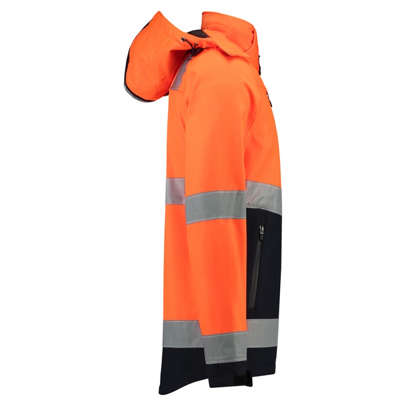 TRICORP 403007/TSE3001 Softshell ISO20471 Bicolor fluor orange-navy