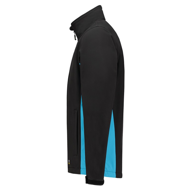 TRICORP 402002/TJ2000 Softshell Bicolor black-turquoise