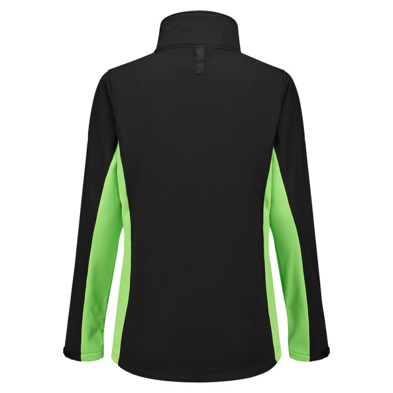 TRICORP 402008 Softshell Bicolor Dames black-lime TRICORP 402008 Softshell Bicolor Dames black-lime