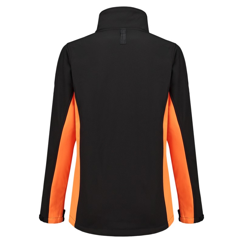 TRICORP 402008 Softshell Bicolor Dames black-orange