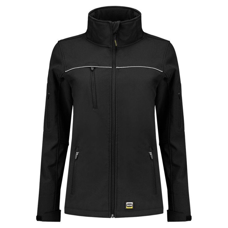 TRICORP 402009 Softshell Luxe Dames black