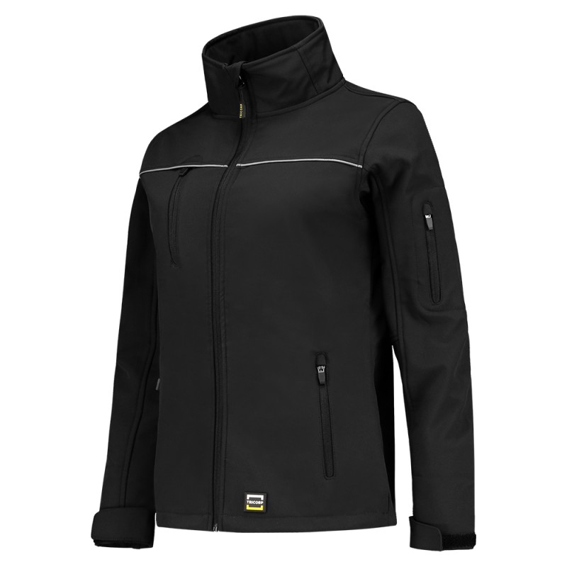 TRICORP 402009 Softshell Luxe Dames black