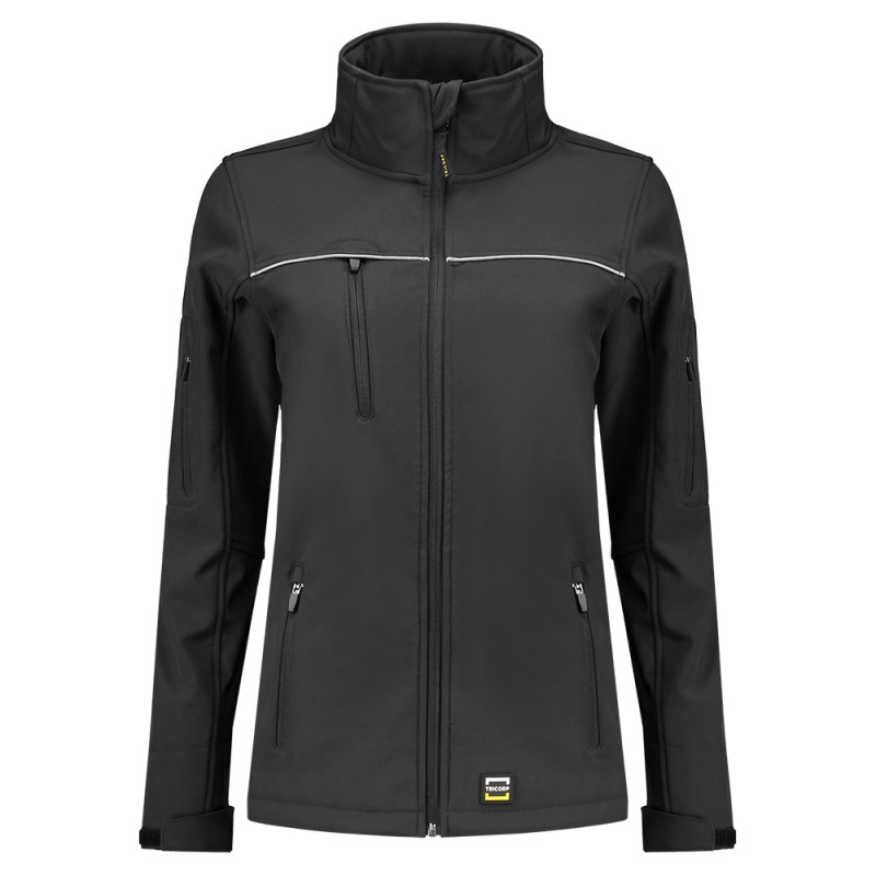 TRICORP 402009 Softshell Luxe Dames darkgrey