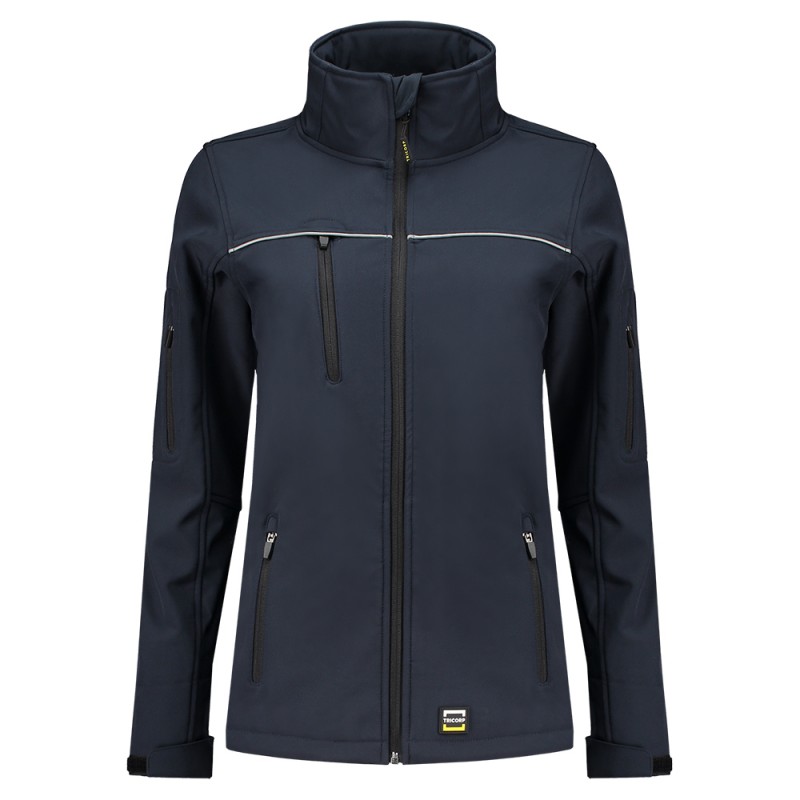 TRICORP 402009 Softshell Luxe Dames navy