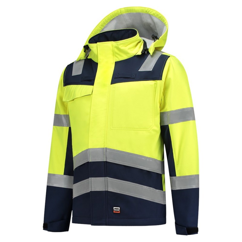 TRICORP 403011 Softshell Multinorm Bicolor fluor yellow-ink