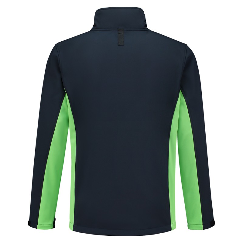 TRICORP 402002/TJ2000 Softshell Bicolor navy-lime