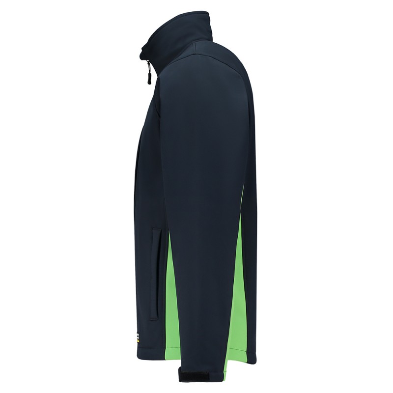 TRICORP 402002/TJ2000 Softshell Bicolor navy-lime