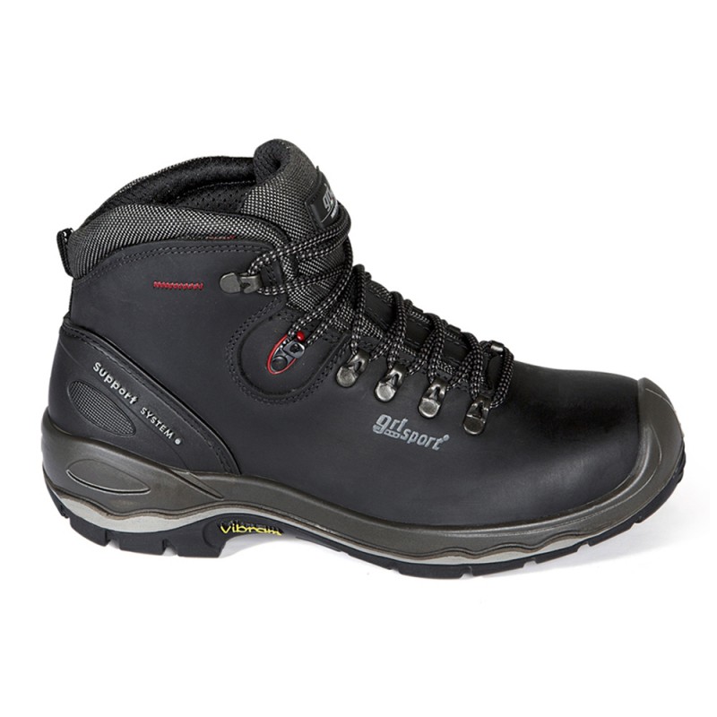 GRISPORT Veiligheidsschoen 72049 var16a S3 zwart/rood hoog