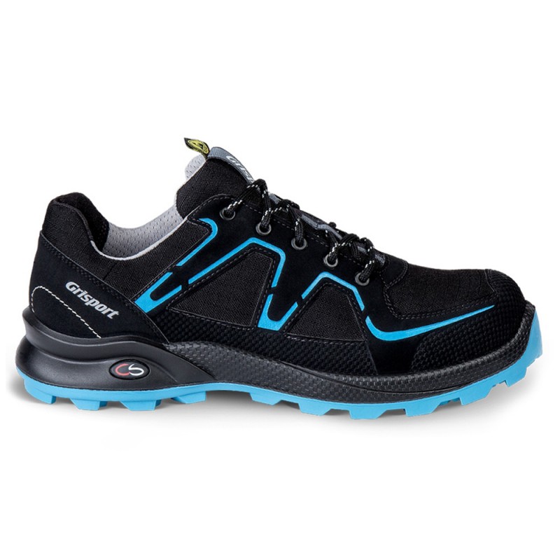 GRISPORT Veiligheidsschoen Enduro S3 zwart/blauw laag
