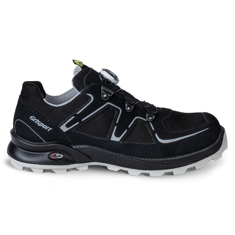 GRISPORT Veiligheidsschoen Horizon BOA S3 zwart/zilver laag