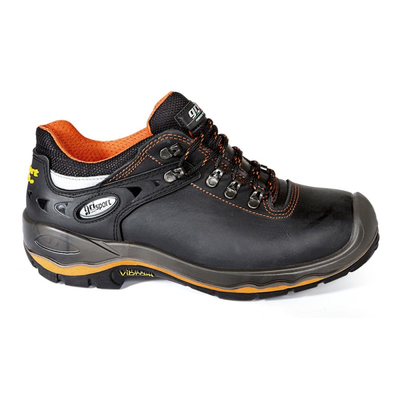 GRISPORT Veiligheidsschoen 72001 var30 S3 zwart/oranje laag
