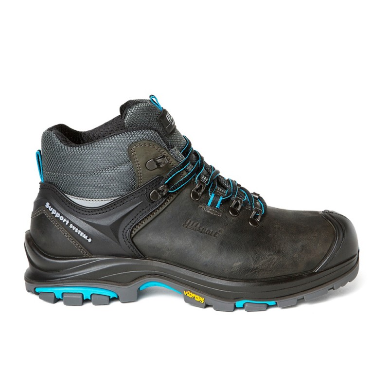 GRISPORT Veiligheidsschoen Helios var64 S3 zwart/blauw hoog