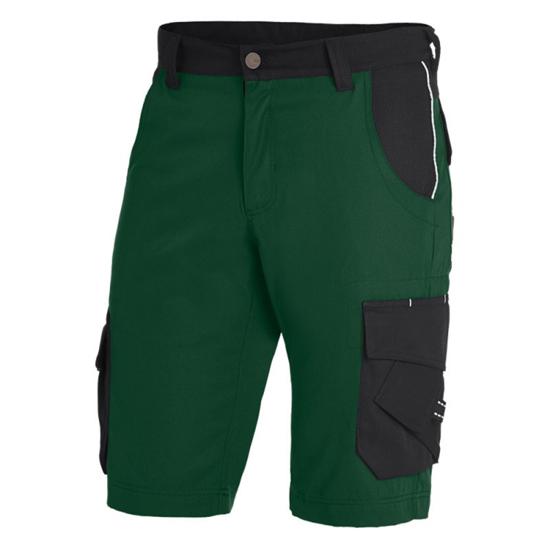 FHB THEO Bermuda Twill 2520 groen/zwart