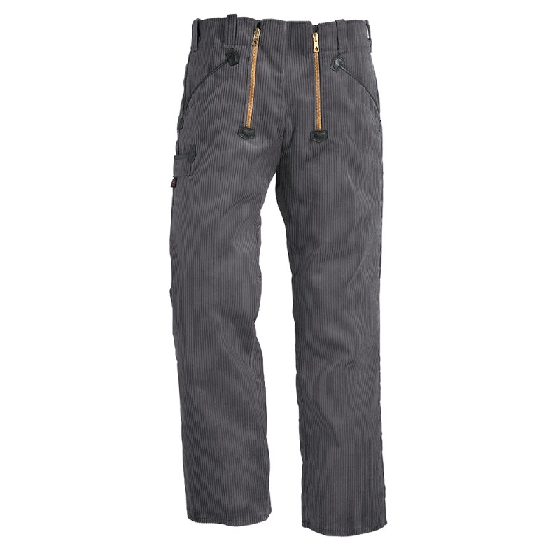 FHB ARTUR Zunft-Broek Trenkercord 11 grijs