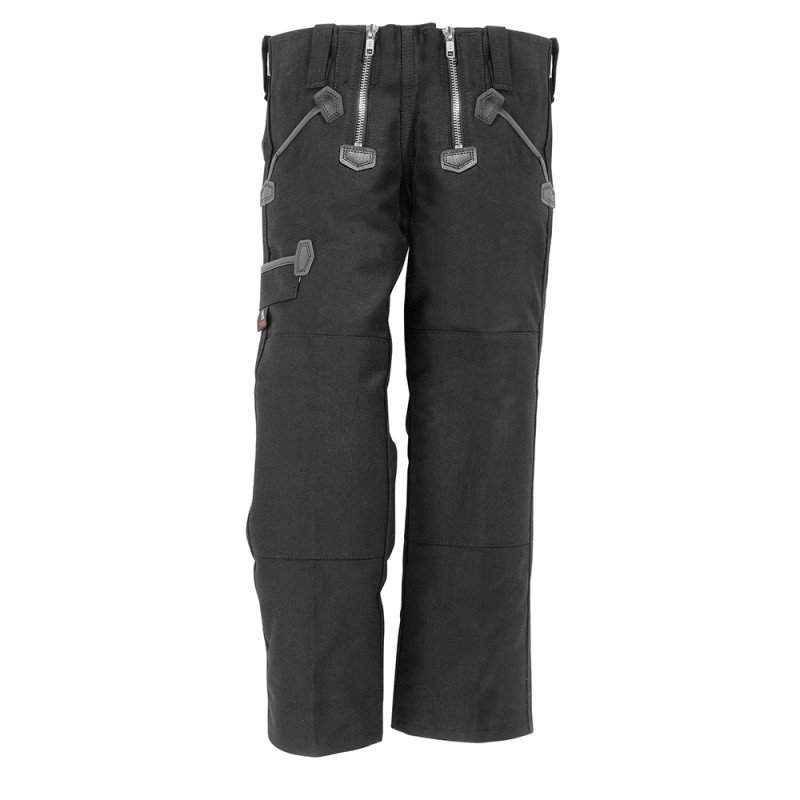 FHB BOBBY Kinder-Zunft-Broek Bombazijn 20 zwart