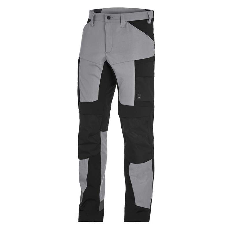 FHB LEO Werkbroek elastisch 1120 1120 grijs/zwart