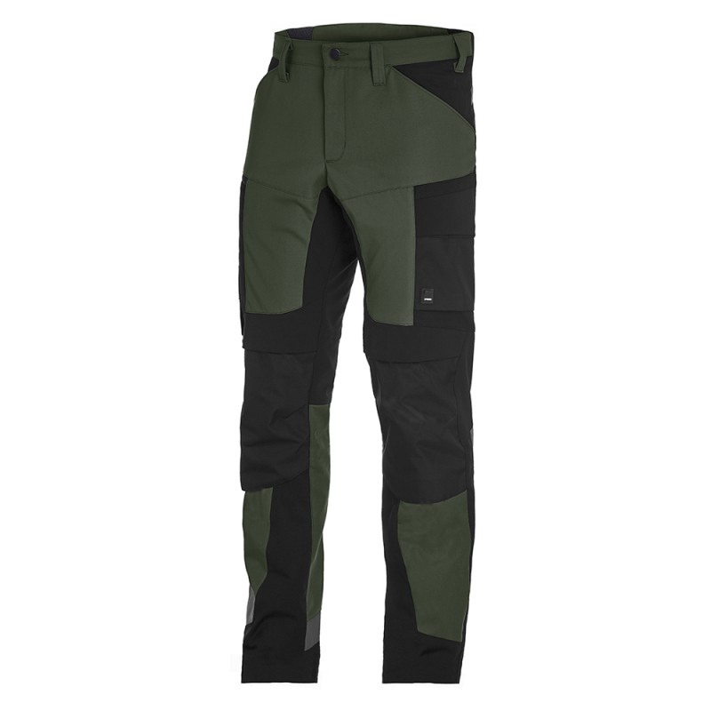FHB LEO Werkbroek elastisch 1520 1520 olijf/zwart