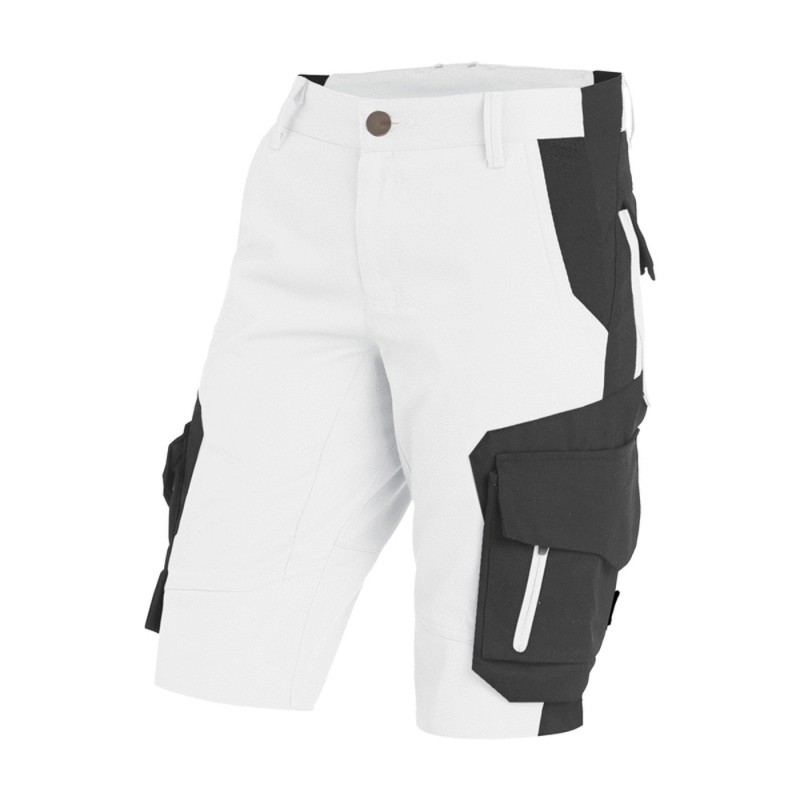 FHB ANNIKA Bermuda Dames 1012 wit/antraciet