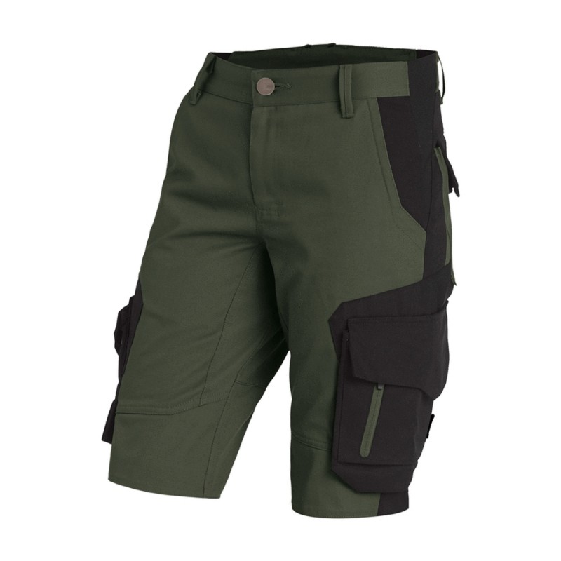 FHB ANNIKA Bermuda Dames 1520 olijf/zwart