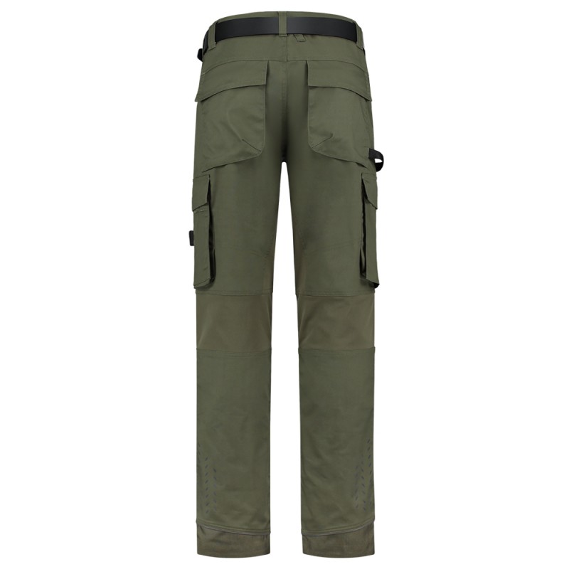 TRICORP 502020 Werkbroek Twill Cordura Stretch army
