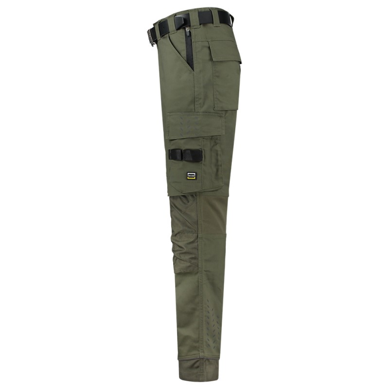 TRICORP 502020 Werkbroek Twill Cordura Stretch army