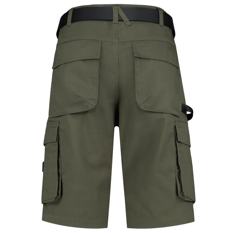 TRICORP 502025 Werkbroek Twill Kort army