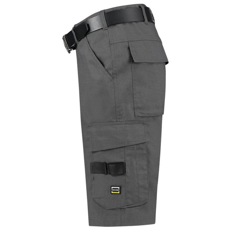 TRICORP 502025 Werkbroek Twill Kort darkgrey
