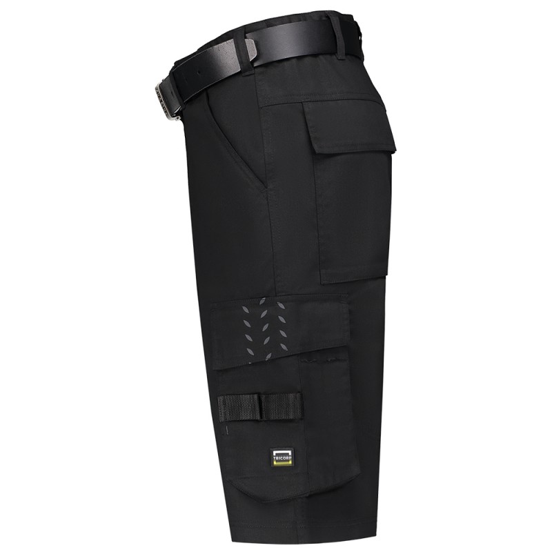 TRICORP 502025 Werkbroek Twill Kort black