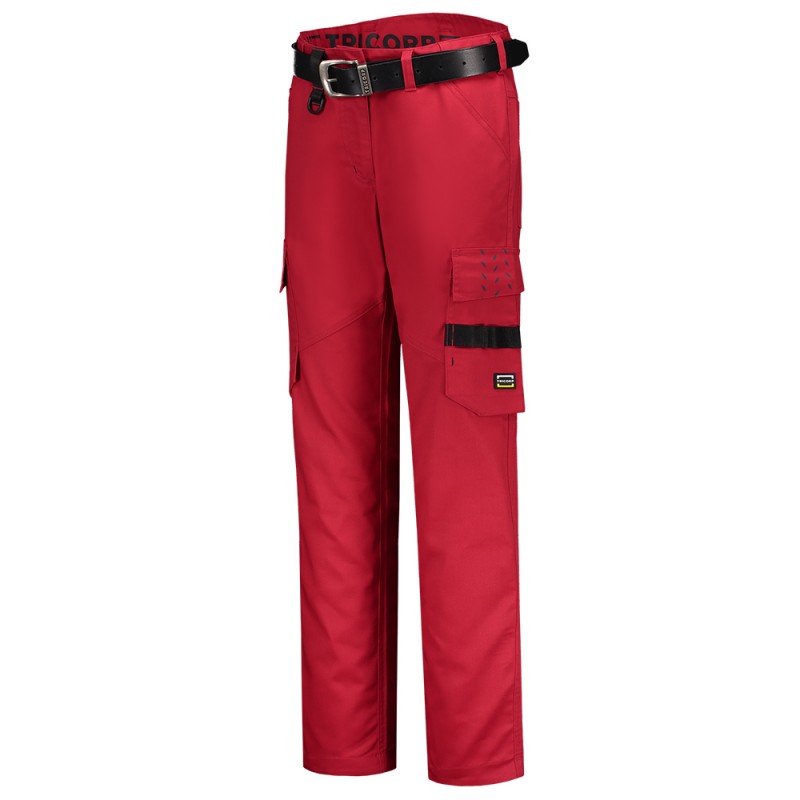 TRICORP 502024 Werkbroek Twill Dames red