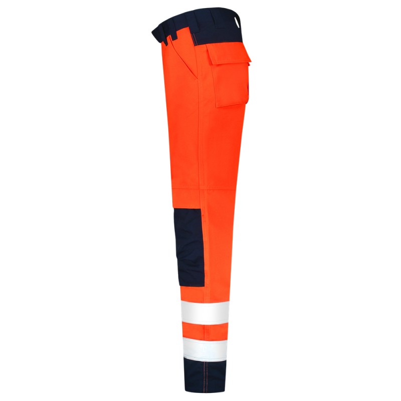 TRICORP 503011 Werkbroek High Vis Bicolor fluor oranje/ink