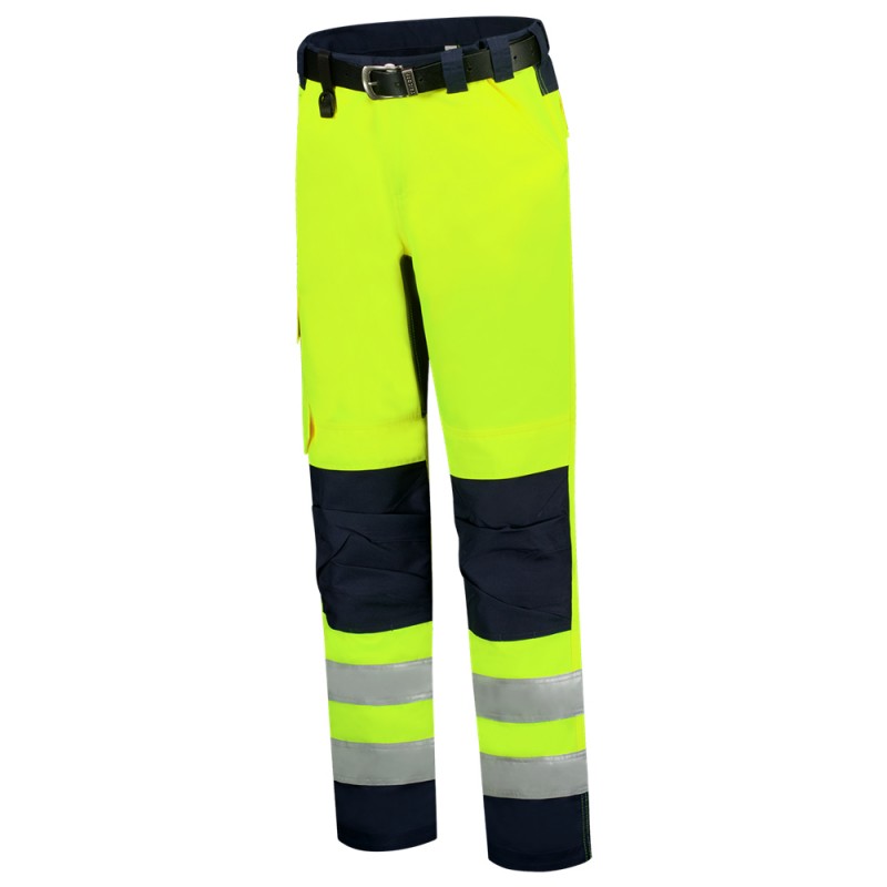 TRICORP 503011 Werkbroek High Vis Bicolor fluor geel/ink